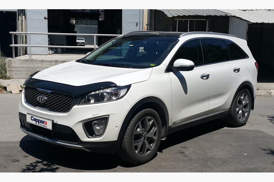 Kia Sorento III UM 2014–2020 Deflektor pokrova motorja (EuroCap) Fotografija 3