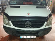 Mercedes Sprinter W906 2006–2018 Deflektor pokrova motorja v videzu karbona 2006-2013 (EuroCap) fotografija 3