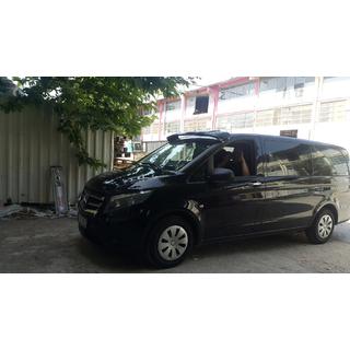 Vizir na vetrobransko steklo (črn sijaj, 5 mm) Mercedes Vito/V-razred W447 2014– fotografija 3