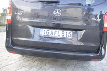 Mercedes Vito/V-razred W447 2014– Obloga zadnjega odbijača EuroCap (ABS) fotografija 5