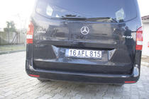 Mercedes Vito/V-razred W447 2014– Obloga zadnjega odbijača EuroCap (ABS) fotografija 6