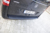 Mercedes Vito/V-razred W447 2014– Obloga zadnjega odbijača EuroCap (ABS) fotografija 8