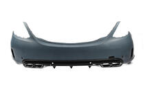Mercedes C-class W205 2014–2021 Komplet karoserijskih dodatkov s polnim zadnjim odbijačem (AMG C63-designs 2014-2018) fotografija 9