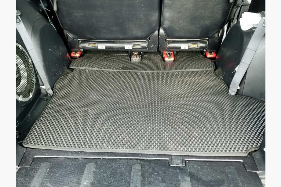 Mitsubishi Outlander 2006–2012 Prtljažna preproga (EVA, črna) za 7-sedežno vozilo Brez subwooferja Fotografija 8