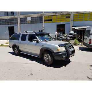 Vizir na vetrobransko steklo (črn sijaj, 5 mm) Nissan NP300 1999–2015 fotografija 3