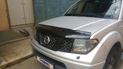 Nissan Navara 2006–2015 Deflektor pokrova motorja (EuroCap) fotografija 8