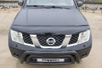 Nissan Navara 2006–2015 Deflektor pokrova motorja (EuroCap) fotografija 3