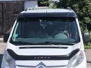 Citroen Jumpy 2007–2017 Vizir na vetrobransko steklo (črn sijaj, 5 mm) fotografija 1