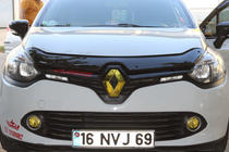 Renault Clio IV 2012–2019 Deflektor pokrova motorja (EuroCap) fotografija 8