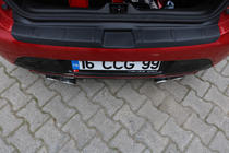 Renault Clio IV 2012–2019 Obloga zadnjega odbijača EuroCap (ABS) fotografija 5