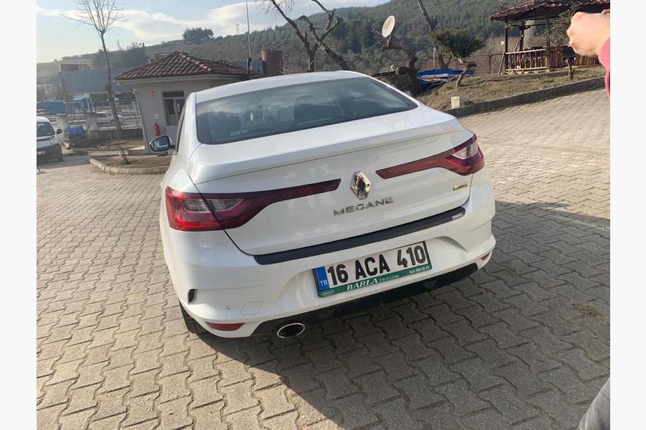 Renault Megane IV 2016–2025 Obloga zadnjega odbijača EuroCap (Sedan, ABS) Fotografija 2