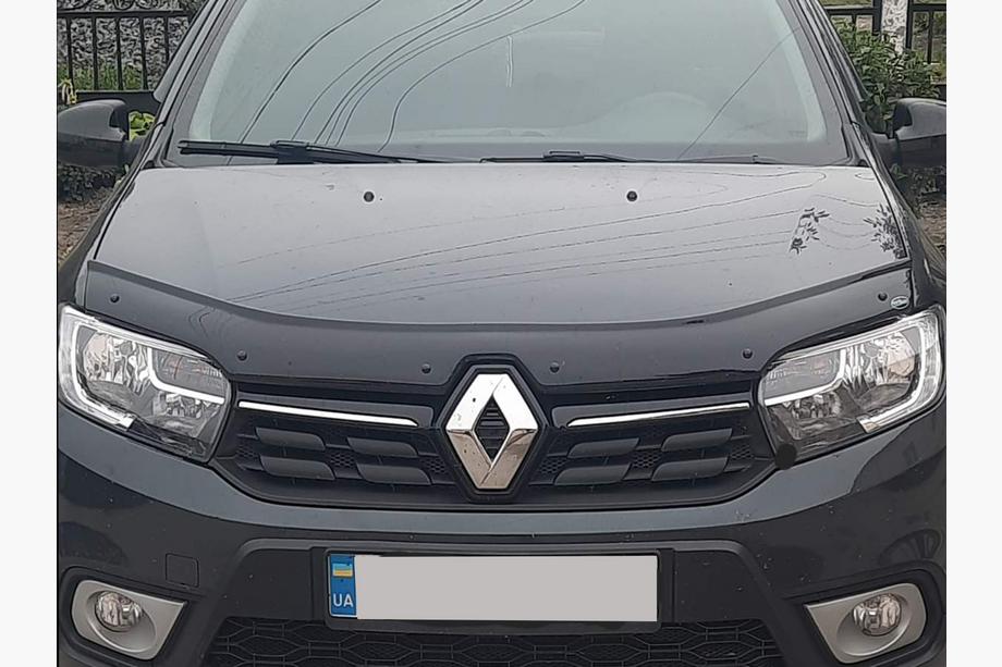 Renault Sandero 2013–2022 Deflektor pokrova motorja (EuroCap) Fotografija 6