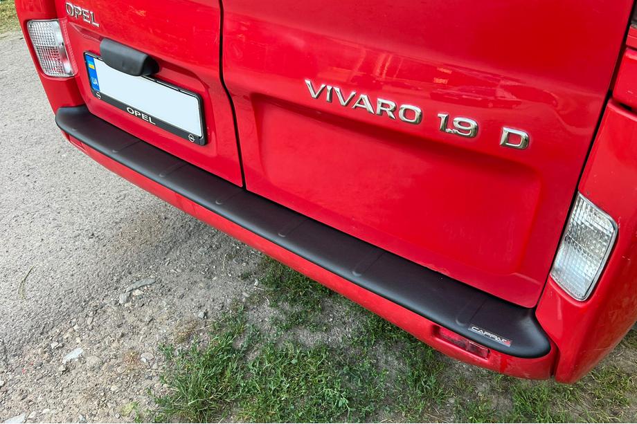 Opel Vivaro 2001–2015 Obloga zadnjega odbijača EuroCap (ABS) Fotografija 1