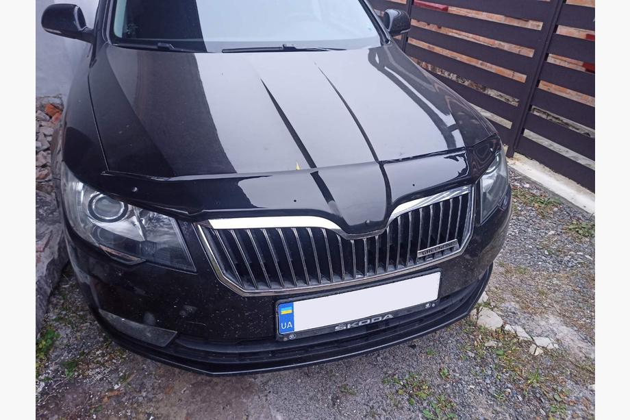 Skoda Superb 2009–2015 Deflektor pokrova motorja 2013-2015 (EuroCap) Image