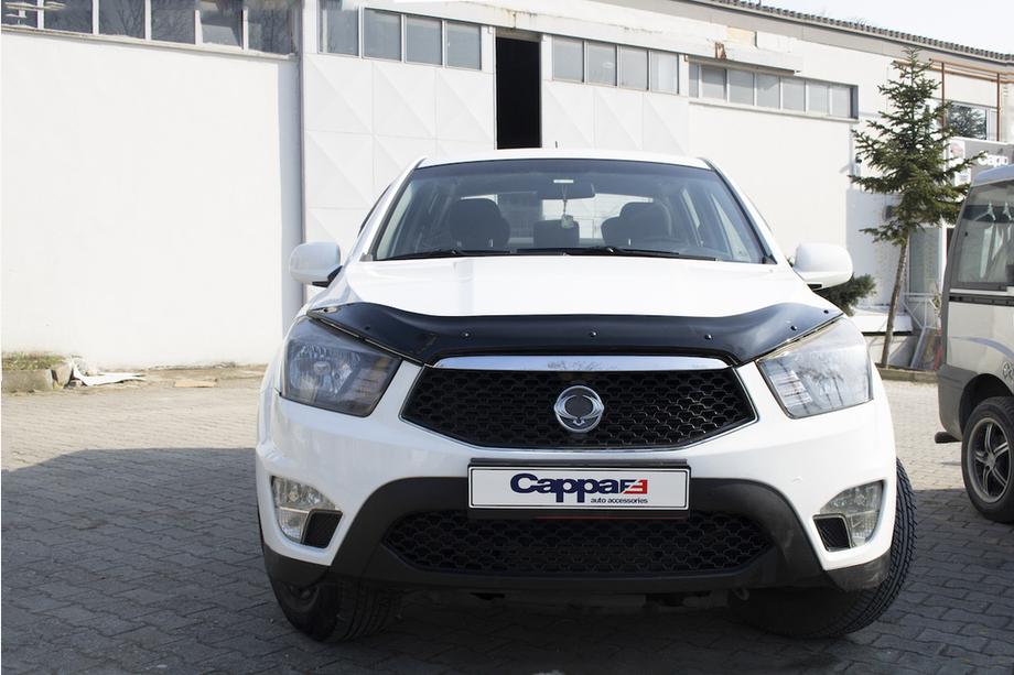 SsangYong Korando 2010–2019 Deflektor pokrova motorja EuroCap (za Korando Sports) Fotografija 1