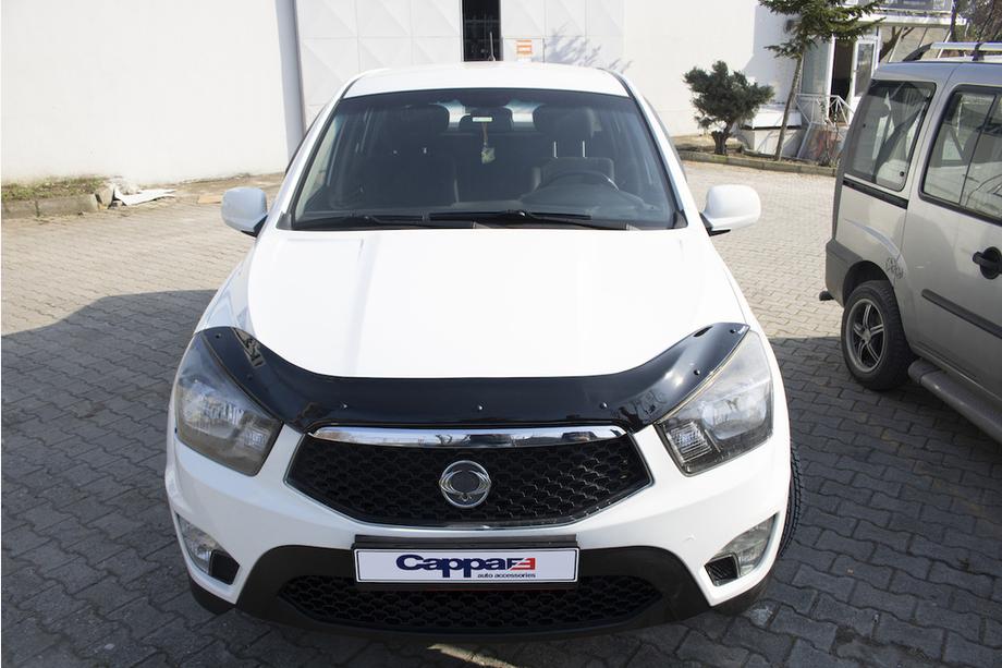 SsangYong Korando 2010–2019 Deflektor pokrova motorja EuroCap (za Korando Sports) Fotografija 2