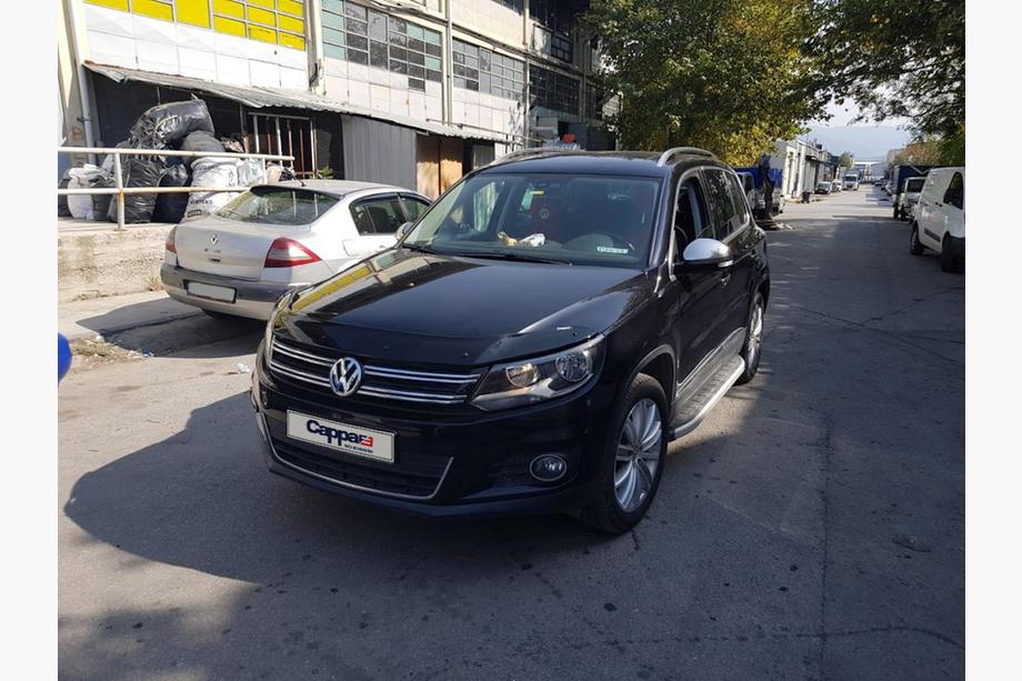 Volkswagen Tiguan 2007–2016 Deflektor pokrova motorja (EuroCap) Fotografija 10