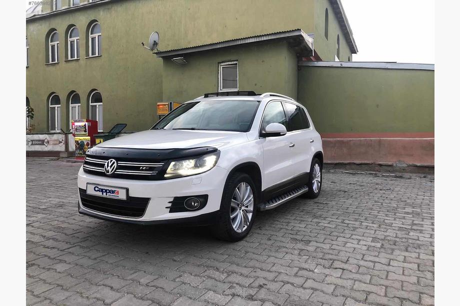 Volkswagen Tiguan 2007–2016 Deflektor pokrova motorja (EuroCap) Fotografija 12