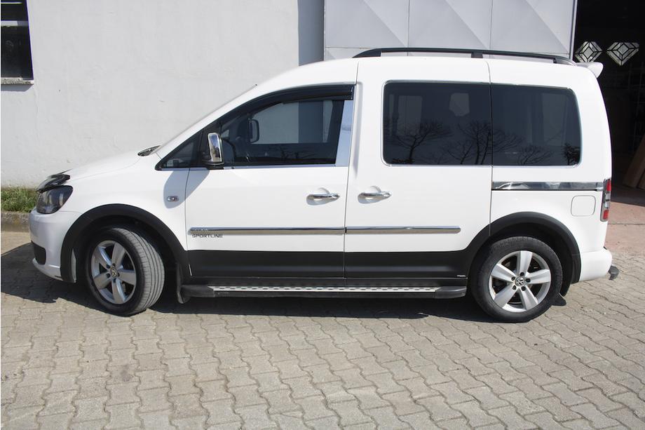 Volkswagen Caddy 2015–2020 Komplet letev in razširitev blatniških lokov 1 vrata, kratka medosna razdalja Fotografija 12