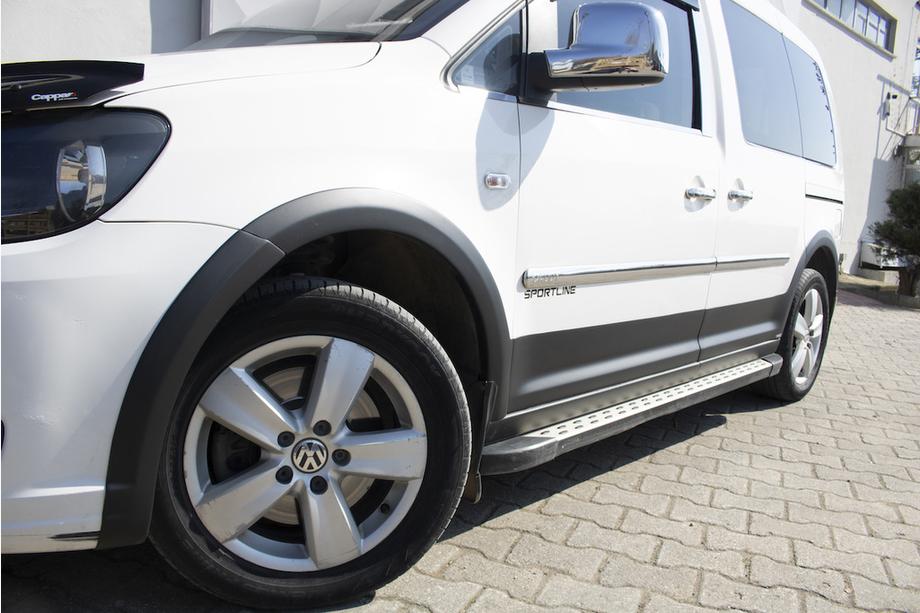 Volkswagen Caddy 2015–2020 Komplet letev in razširitev blatniških lokov 1 vrata, kratka medosna razdalja Fotografija 13