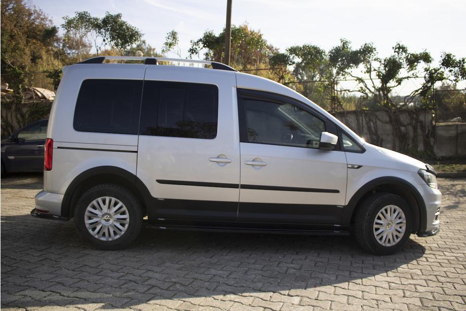 Volkswagen Caddy 2015–2020 Komplet letev in razširitev blatniških lokov 1 vrata, kratka medosna razdalja Fotografija 45