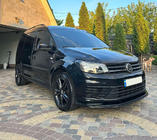 Volkswagen Caddy 2015–2020 Sprednji lip spojler odbijača (ABS) fotografija 4