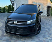 Volkswagen Caddy 2015–2020 Sprednji lip spojler odbijača (ABS) fotografija 3