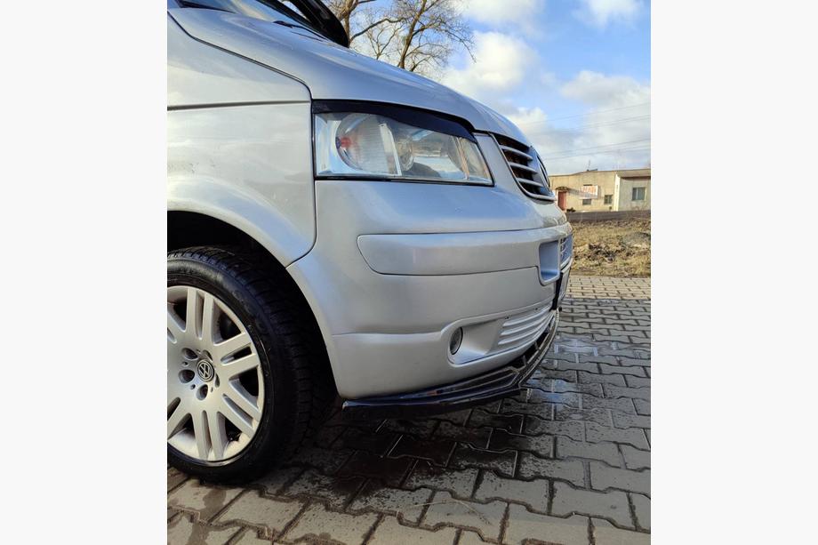 Volkswagen T5 Caravelle 2004–2010 Sprednji lip spojler odbijača (ABS) Fotografija 3