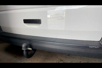 Volkswagen T6 2015–2024 Difuzor zadnjega odbijača EuroCap (1 vrata, ABS) fotografija 1