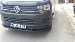 Volkswagen T6 2015–2024 Sprednji lip spojler 2015-2018 Standart (ABS) fotografija 2