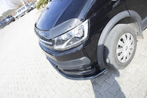 Volkswagen T6 2015–2024 Sprednji lip spojler, karbon videz 2015-2018 (ABS) fotografija 12