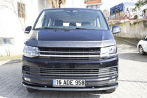 Volkswagen T6 2015–2024 Deflektor pokrova motorja v videzu karbona (EuroCap) fotografija 10