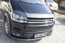 Volkswagen T6 2015–2024 Deflektor pokrova motorja v videzu karbona (EuroCap) fotografija 13