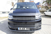 Volkswagen T6 2015–2024 Deflektor pokrova motorja v videzu karbona (EuroCap) fotografija 14
