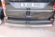 Volkswagen T6 2015–2024 Zadnji lip dodatek v karbon videzu (ABS) fotografija 8