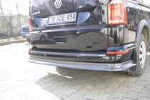 Volkswagen T6 2015–2024 Zadnji lip dodatek v karbon videzu (ABS) fotografija 7
