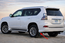 Lexus GX460 2009–2023 Premium zadnje blatne zavese (2 kos, 2013+) fotografija 1