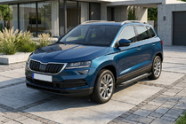 Skoda Karoq 2018– Stranske stopnice New Vision Black (2 kosa, aluminij) fotografija 1