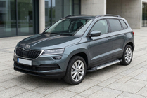 Skoda Karoq 2018– Bočne stopnice New Vision Grey (2 kos, aluminij) fotografija 1