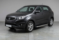 SsangYong Korando 2010–2019 Stranske stopnice BlackLine (2 kos, aluminij) fotografija 1