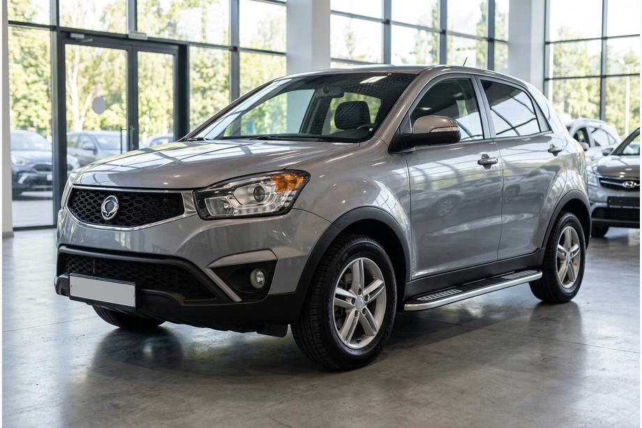 SsangYong Korando 2010–2019 Bočne stopnice Tayga V2 (2 kosa, aluminij) Image
