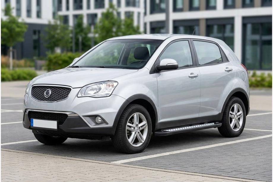 SsangYong Korando 2010–2019 Stranske stopnice New Vision Black (2 kosa, aluminij) Image