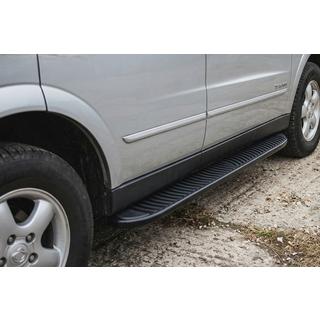Stranski pragovi Tayga Black (2 kosa, aluminij) fotografija 1