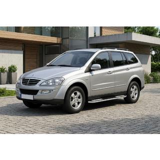 Bočne stopnice Tayga V2 (2 kosa, aluminij) SsangYong Kyron 2005–2014 fotografija 1