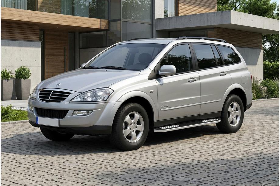 SsangYong Kyron 2005–2014 Bočne stopnice Tayga V2 (2 kosa, aluminij) Image