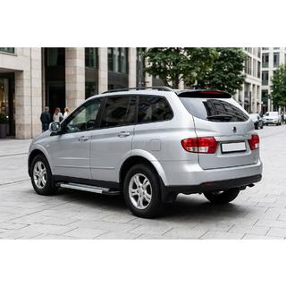 Stranski pragovi New Vision Grey (2 kos, aluminij) SsangYong Kyron 2005–2014 fotografija 1