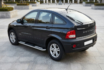 SsangYong Action 2005–2018 Bočne stopnice Tayga V2 (2 kosa, aluminij) fotografija 1