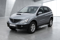 SsangYong Action 2005–2018 Bočne stopnice New Vision Grey (2 kos, aluminij) fotografija 1
