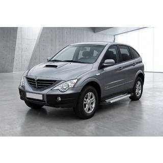 Bočne stopnice New Vision Grey (2 kos, aluminij) SsangYong Action 2005–2018 fotografija 1