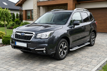 Subaru Forester 2013–2018 Bočne stopnice Tayga V2 (2 kosa, aluminij) fotografija 1